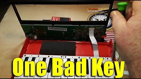 Akai MPK Mini Bad Key Fix