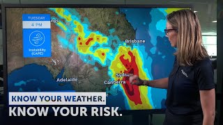 Severe Weather Update 19 December 2023: Severe storms & easing heatwave conditions in the east