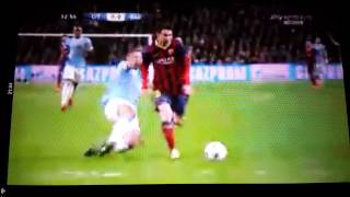 Penalty fault De Michaelis Red Card City - Barca