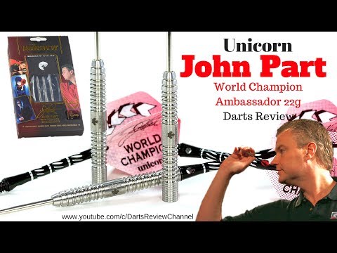 美品Unicorn World Champion ジョンパートJohn Part Unicorn John Part World Champion Ambassador 22g darts review
