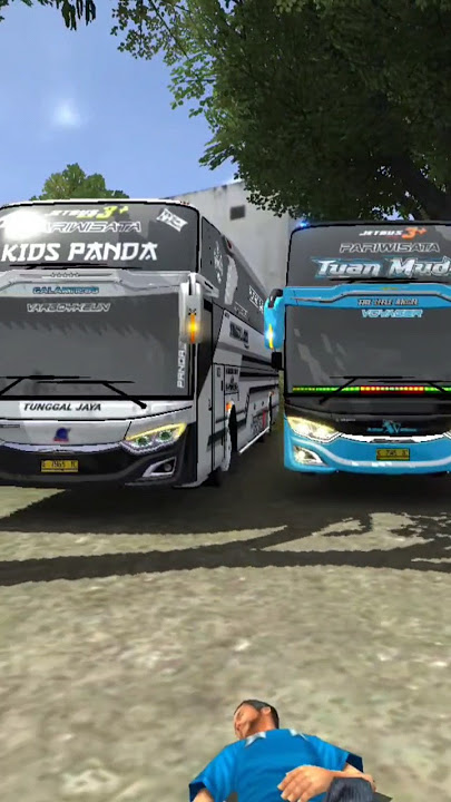 ADU BASURI KIDS PANDA DAN TUAN MUDA DI BUSSID! #bussid