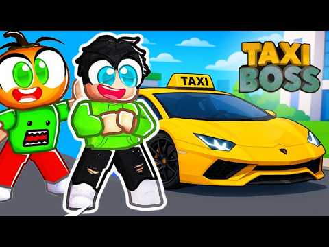 I STARTED MY OWN COMPANY BY WORKING AS A TAXI DRIVE!🚕 /Roblox