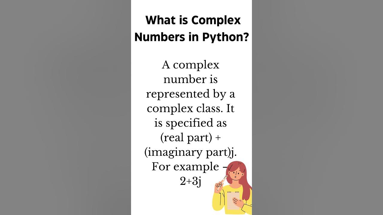 what is Complex Numbers | Python - YouTube