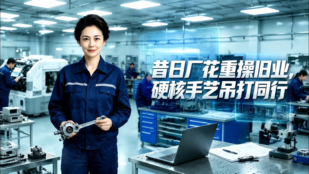 昔日廠花重操舊業，硬核手藝吊打同行