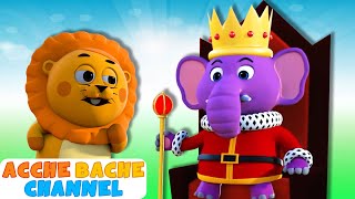Acche Bache Channel - Hathi Raja Chale Bazar + More Hindi Nursery Rhymes For Kids