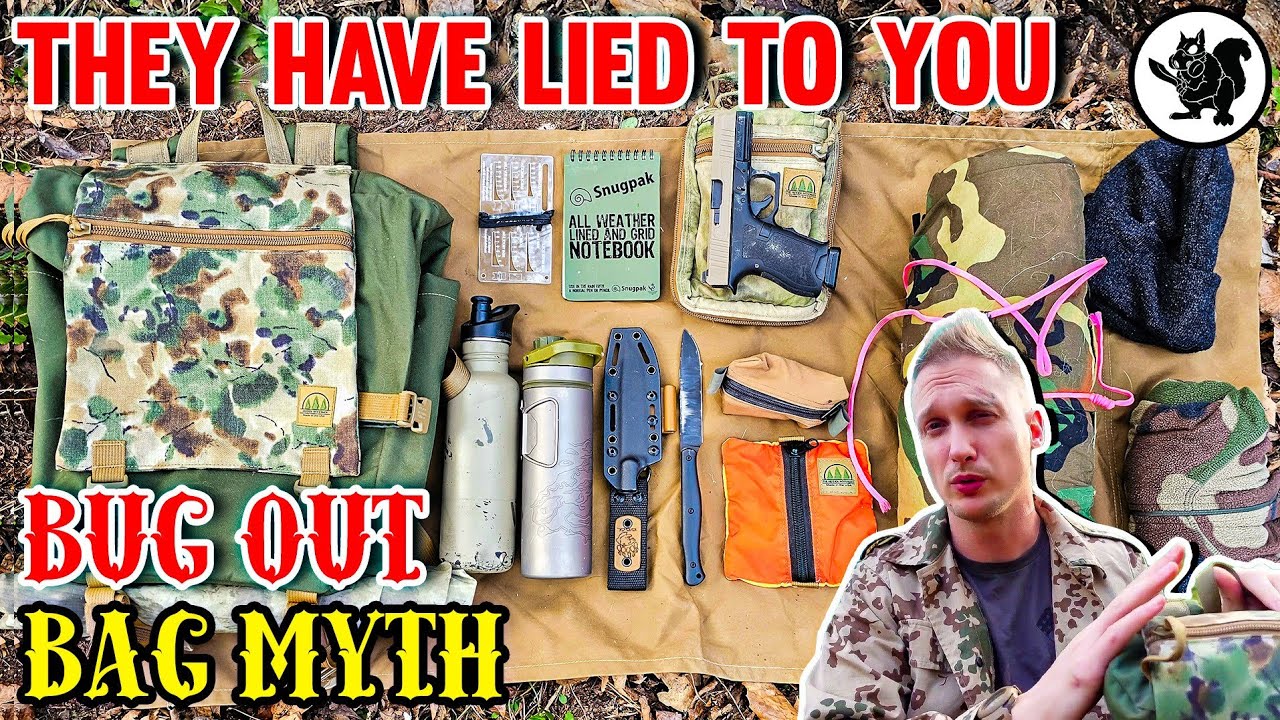 The Bug Out Bag Myth- What Should You Pack Into It? Video 1 Of