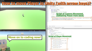 How to move Player in Unity with arrow keys? [Unity Tutorial]