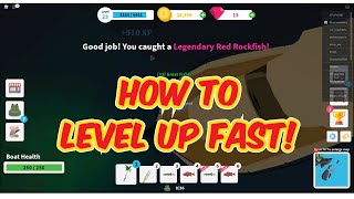 How to LEVEL UP FAST! - Fishing Simulator - Roblox ㅣ 빠르게 레벨 업 하는 방법-피싱 시뮬레이터 로블록스 [코이 KoiV]