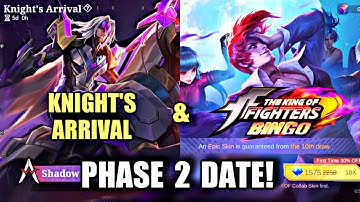 K.O.F & KNIGHT ARRIVAL PHASE 2 PREDICTION | MOBILE LEGENDS