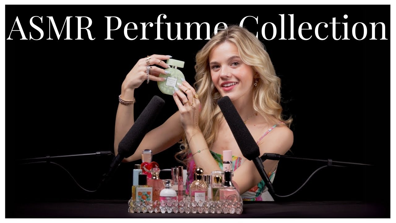 ASMR My Perfume Collection ♡ Long Nail Tapping + Story Times