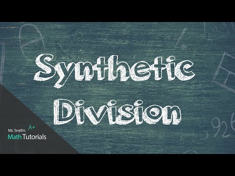 Synthetic Division