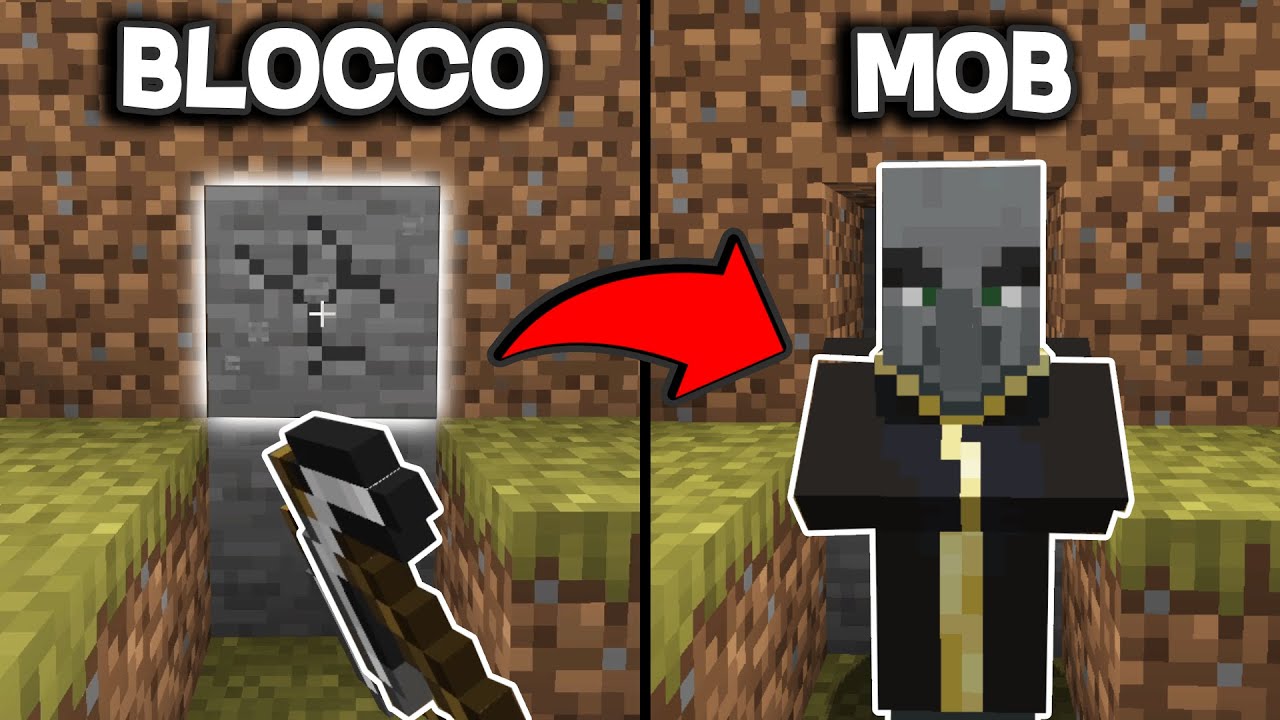 Minecraft, ma SE ROMPO UN BLOCCO SPAWNA UN MOB...