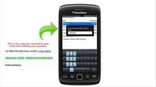 How to Unlock BlackBerry Curve 9380