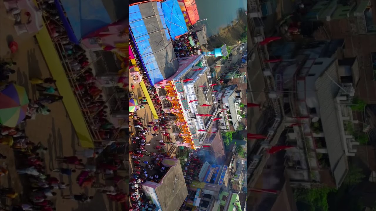 mahagama durga mandir, godda mahagama durga puja status video