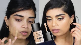 WET AND WILD PHOTO FOCUS FOUNDATION REVIEW + SHADE COMPARISONS MEDIUM SKIN TONES | DAY 12