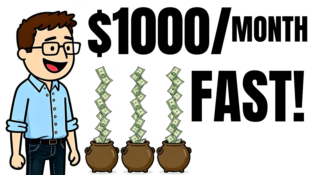 3 Passive Income Moves to Make $1,000/Month Fast