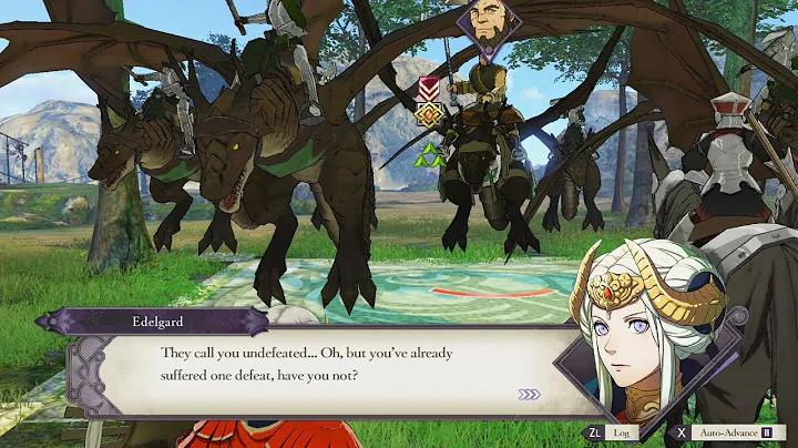 Fire Emblem: Three Houses - Edelgard Vs Nader At F...