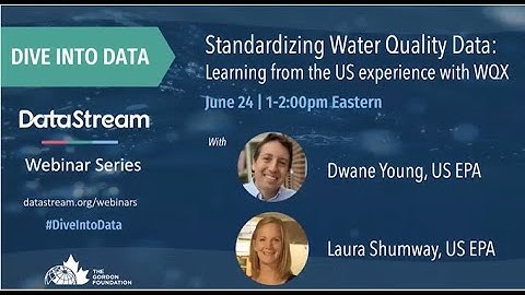 Dive Into Data: Standardizing Water Quality Data