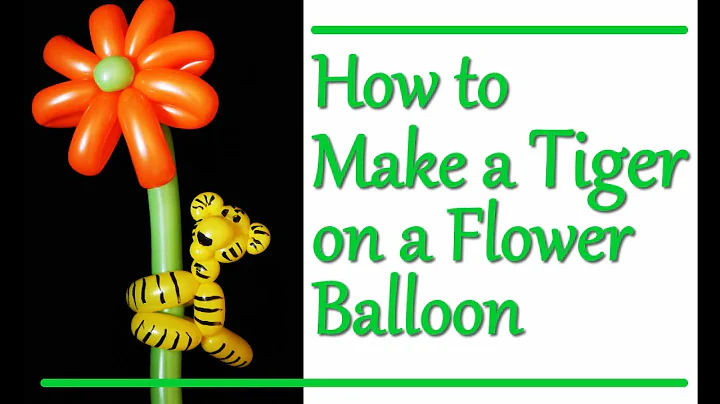 How to Make a Balloon Animal Tiger