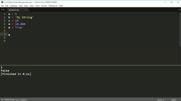 Python Programming Series (Operators 3): Comparison Operators