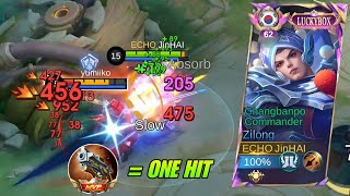 THANK YOU MOONTON FOR THIS NEW ZILONG ONE HIT PENETRATION DAMAGE