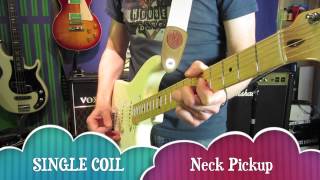 GUITAR TONE - Single Coil Pickups vs P90 vs Humbucker - Dream On
