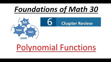FM 30 Ch 6 Polynomial Functions REVIEW Video