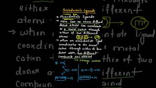 How ambidentate ligand form linkage isomerism|| GATE CHEMISTRY 2027||Dr. Manisha Sinha