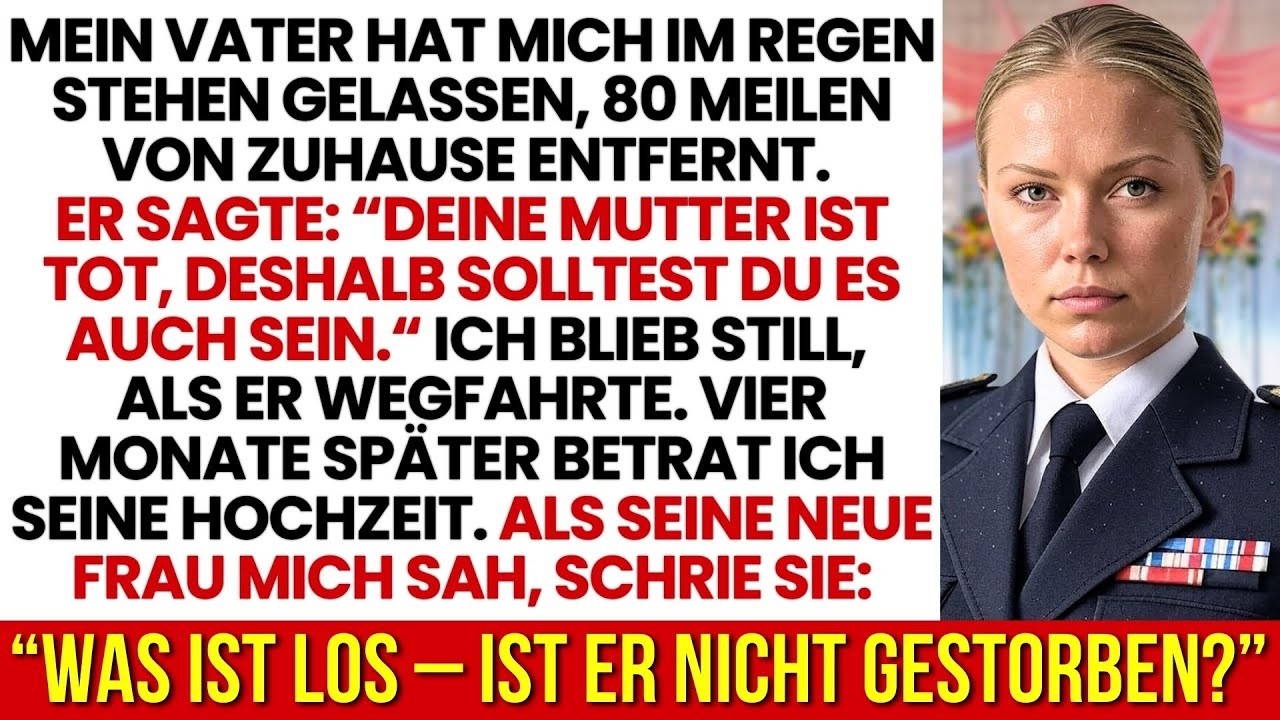 Mein Vater ließ mich im Regen zurück – das Ende brachte ihn und seine Geliebte zum Weinen