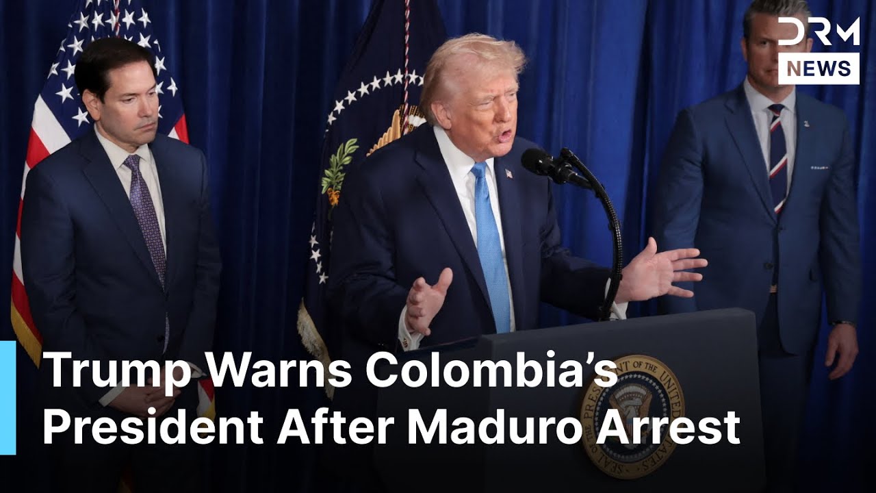 “He Has to Watch His Ass”: Trump Warns Colombia’s President Petro After Maduro Arrest | AC1G