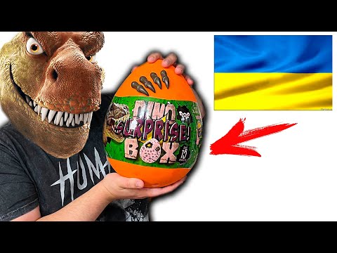 Яйцо Динозавра из Украины! Danko Toys Dino surprise box