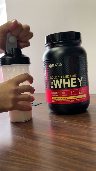 Simple French Vanilla Protein Shake #shorts #youtubeshorts