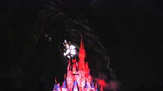 2014 Walt Disney World Christmas Holiday Wishes Fireworks Show  November 2014 (HD)