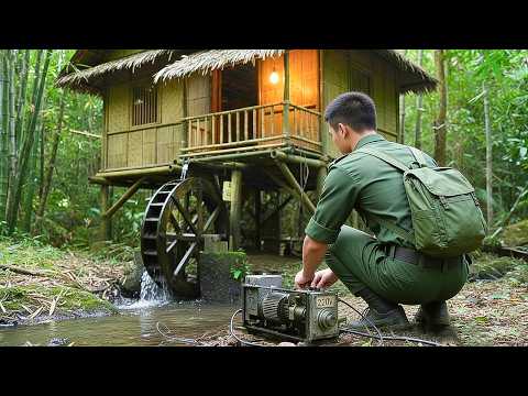 Discharged Soldier Leaves the City for the Forest -- From Field to Harvest Upland Rice Full Process🌾