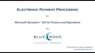 Electronic Payment Processing for Finance & Operations Wealth