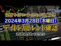 2024-03-28 ：野村マイクロ・サイエンス(6254.T)　5分ろうそく足株価チャート