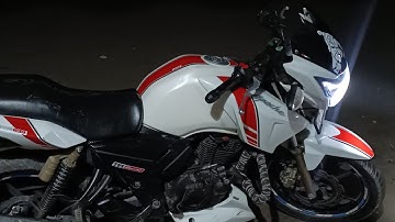 Tvs Apache 180 New Sticker Installation ! Apache Modified