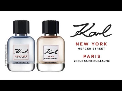 New Karl Lagerfeld Perfumes Karl Paris Karl New York Editions