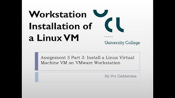 Ass3 Part 3 Install a Linux Xubuntu VM