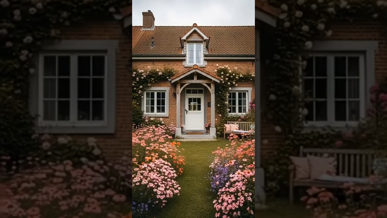 step in beautiful cozy house 