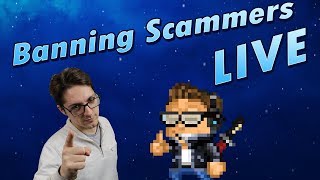 Banning Scammers LIVE! [Pixel Worlds Live Stream]