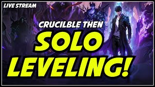 Marvel Strike Force Crucibles Then Solo Leveling!
