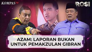 Azam Khan Emphasizes Gibran's Suket Report Is Not a Means of Impeaching the Vice President | ROSI