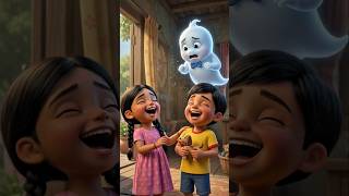 #shorts Rangbiranga Ghar Aur Bhoot 👻🏚️👻 Ki Kahani Cartoon #cartoon #bhoot #kahani #story