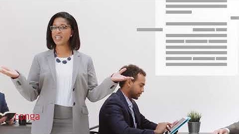 Conga Digital Document Transformation Solutions