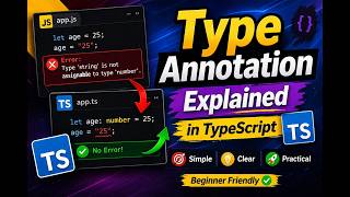 Type Annotations is Typescript 2026