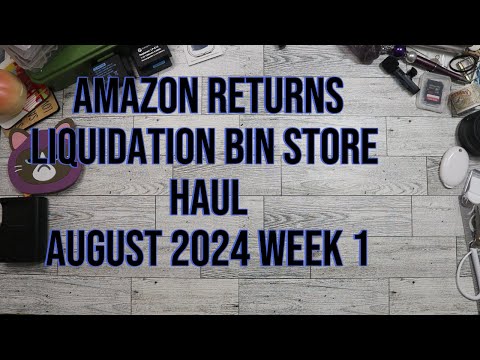 Amazon Returns/Liquidation Bin