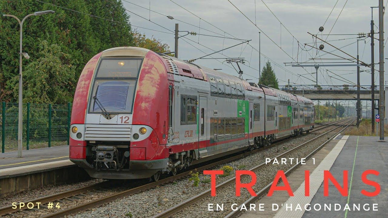 Trains en gare d'Hagondange pt.1