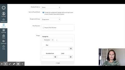 How to assign different due dates on discussion posts (Canvas)