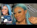Water Color Method Blue Lacefront Install!! // @BeatsByDeb